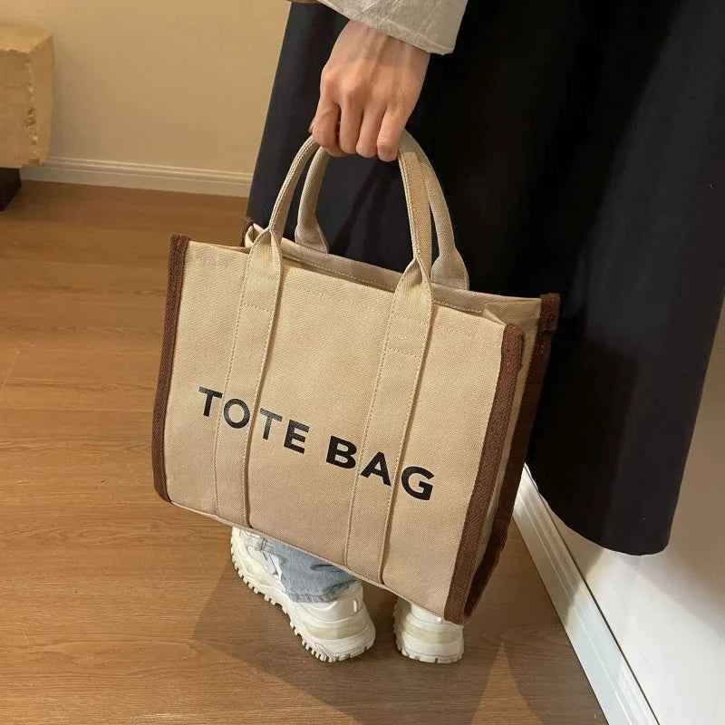 Tote Bag With Adjustable Long Strap Shoulder Bag for Girls Canvas Tote Bag With Zipper Close for Women