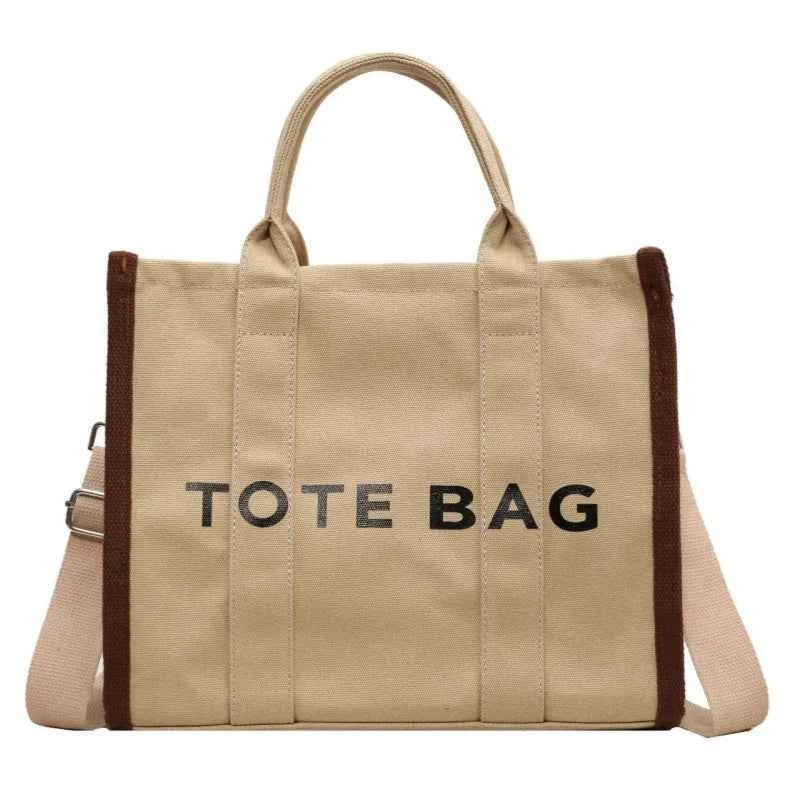 Tote Bag With Adjustable Long Strap Shoulder Bag for Girls Canvas Tote Bag With Zipper Close for Women